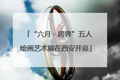“六月 - 跨界”五人绘画艺术展在西安开幕