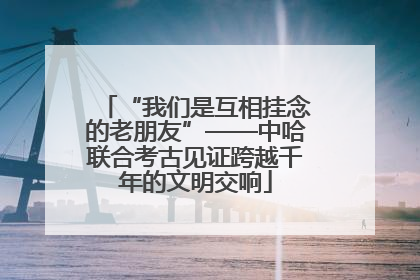 “我们是互相挂念的老朋友”——中哈联合考古见证跨越千年的文明交响