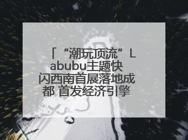 “潮玩顶流”Labubu主题快闪西南首展落地成都 首发经济引擎再添动能