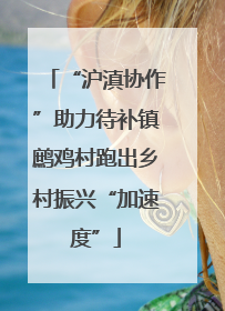 “沪滇协作”助力待补镇鹧鸡村跑出乡村振兴“加速度”