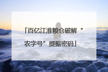 百亿江淮粮仓破解“农字号”提振密码