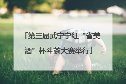 第三届武宁宁红“省美酒”杯斗茶大赛举行
