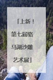 上新！第七届骆马湖沙雕艺术展