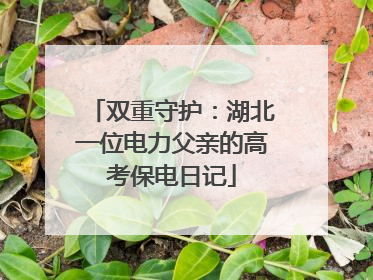 双重守护：湖北一位电力父亲的高考保电日记