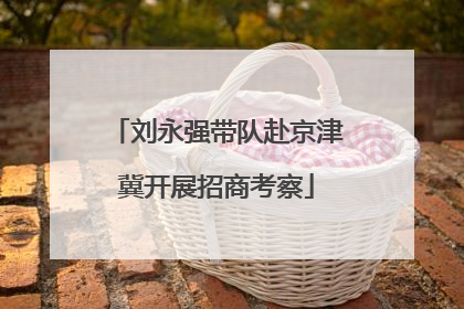 刘永强带队赴京津冀开展招商考察