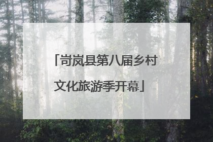 岢岚县第八届乡村文化旅游季开幕