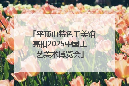 平顶山特色工美馆亮相2025中国工艺美术博览会