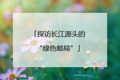探访长江源头的“绿色邮局”