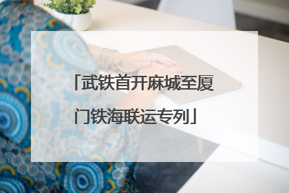 武铁首开麻城至厦门铁海联运专列