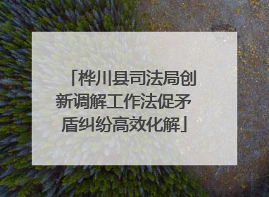 桦川县司法局创新调解工作法促矛盾纠纷高效化解