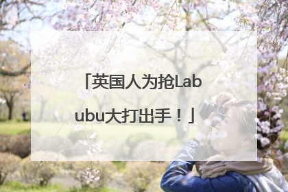 英国人为抢Labubu大打出手！