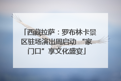 西藏拉萨：罗布林卡景区驻场演出周启动 “家门口”享文化盛宴