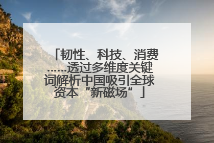 韧性、科技、消费……透过多维度关键词解析中国吸引全球资本“新磁场”