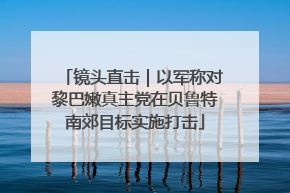 镜头直击｜以军称对黎巴嫩真主党在贝鲁特南郊目标实施打击