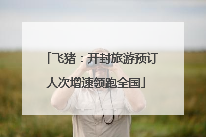 飞猪：开封旅游预订人次增速领跑全国