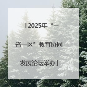 2025年“三省一区”教育协同发展论坛举办