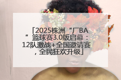 2025株洲“厂BA”篮球赛3.0版启幕：12队激战+全国邀请赛，全民狂欢升级