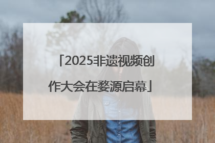 2025非遗视频创作大会在婺源启幕